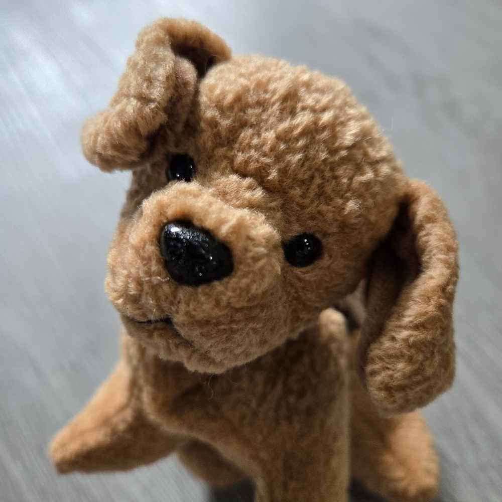 Rare Brown Plush Dog with Floppy Ears NWT